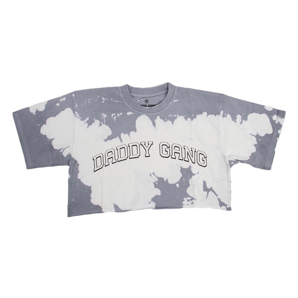 Call Her Daddy "Daddy Gang" Tie Dye Crop Tee